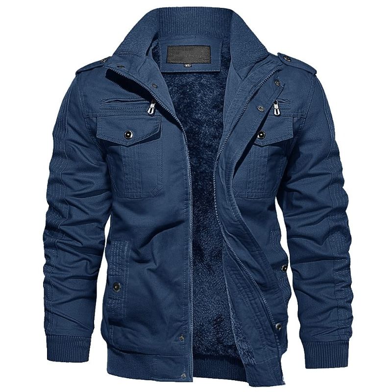 Winter Cotton Thick Men's Casual Jacket