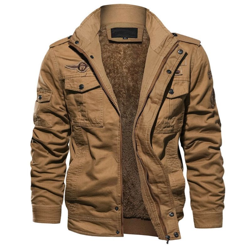 Men's Thick Windproof Military Tactical Jacket