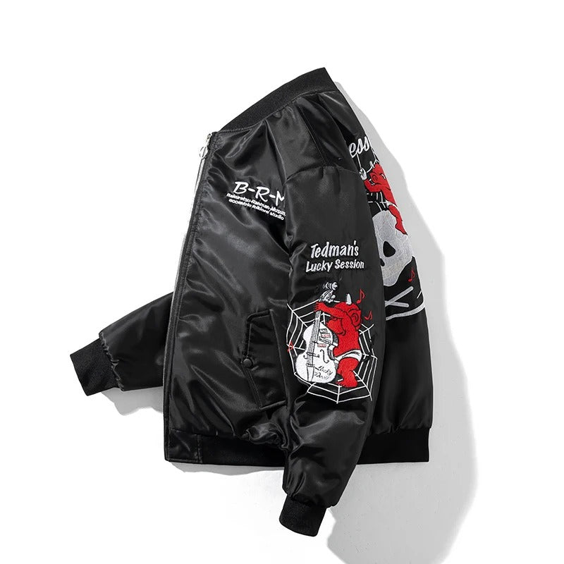 Streetwear Windbreaker Bomber Jacket