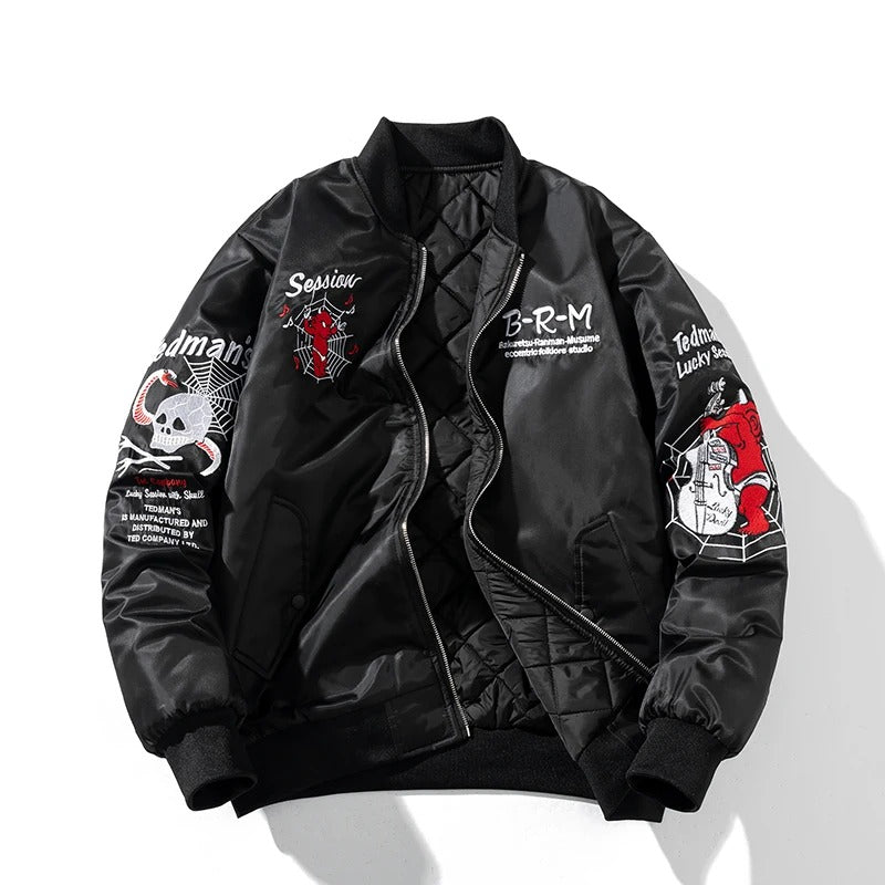 Streetwear Windbreaker Bomber Jacket