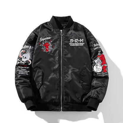 Streetwear Windbreaker Bomber Jacket