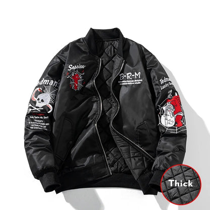 Streetwear Windbreaker Bomber Jacket