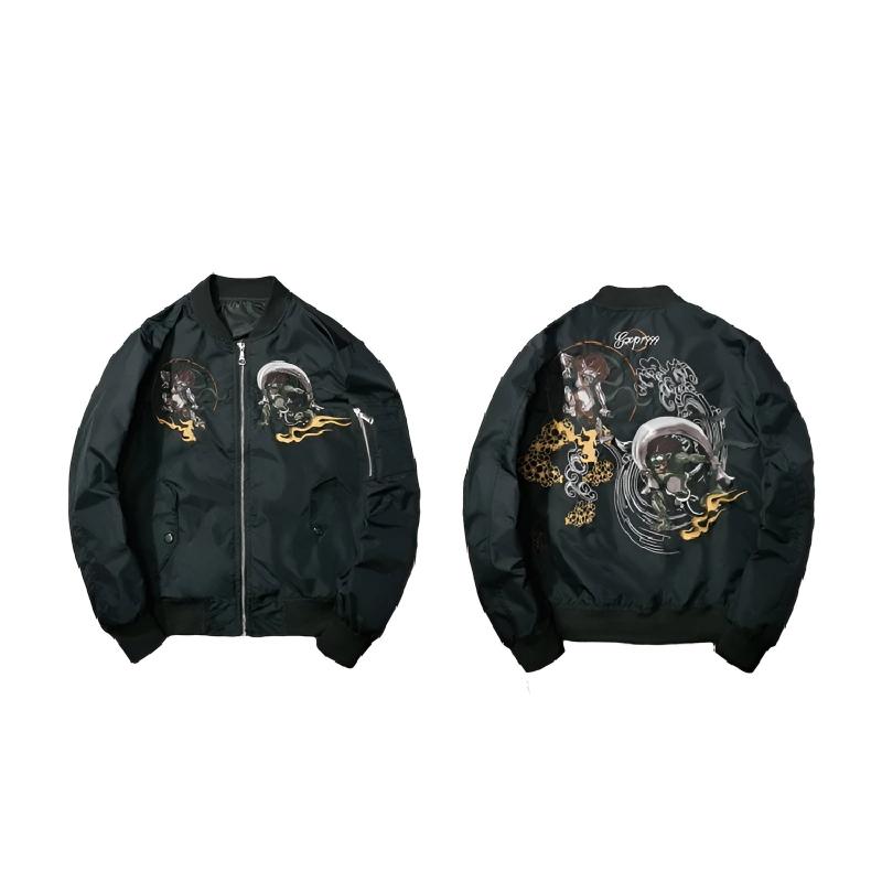 Sukajan Embroidered Bomber Jacket