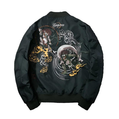 Sukajan Embroidered Bomber Jacket