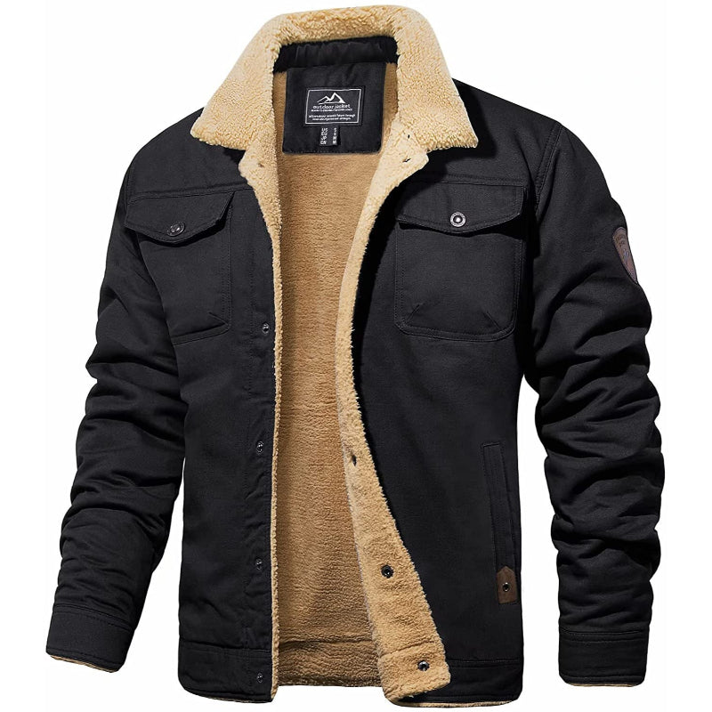 Turn-Down Collar Winter Cotton Jackets