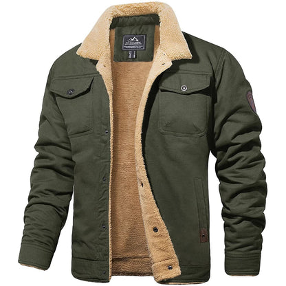 Turn-Down Collar Winter Cotton Jackets