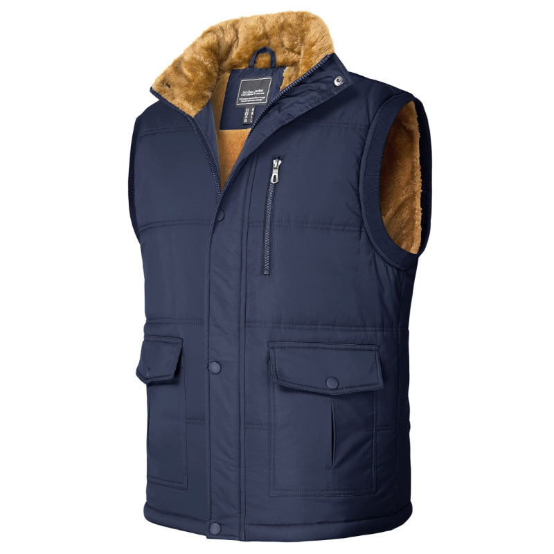 Winter Casual Body Warmer Men's Sleeveless Jackets