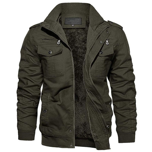 Winter Cotton Thick Men's Casual Jacket