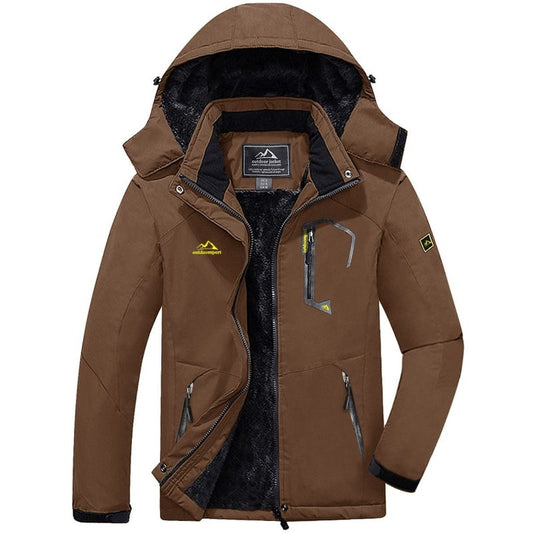Men's Fleece Lined Winter Thermal Warm Jacket
